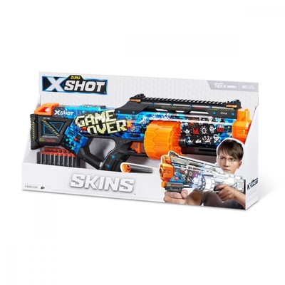 Product Παιδικό Όπλο Δράσης Zuru X-Shot Int-S003-X-Shot-Skins-Last Stand (16 Darts) base image