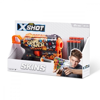 Product Παιδικό Όπλο Δράσης Zuru X-Shot S001-X-Shot-Skins-Flux(8 Darts) Colorassortment base image