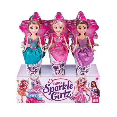 Product Κούκλα Zuru Sparkle Girlz Princess In Cone 10.5 Inches Display 12 Pcs base image
