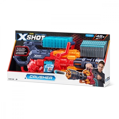 Product Παιδικό Όπλο Δράσης Zuru X-Shot Launcher Excel Crusher 48 Darts base image