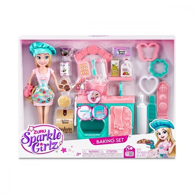 Product Κούκλα Zuru Sparkle Girlz 10.4 Inches Baking Set base image