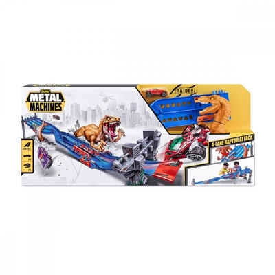 Product Αυτοκινητόδρομος Zuru Metal Machines Car Track 4-Lane Raptor Attack base image