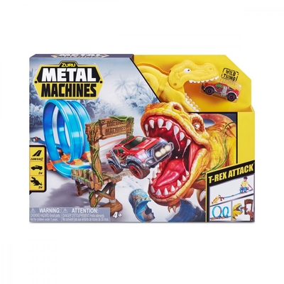 Product Αυτοκινητόδρομος Zuru Metal Machines Car Track T-Rex Attack base image
