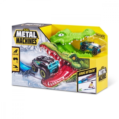 Product Αυτοκινητόδρομος Zuru Metal Machines Car Track Set Crocodile Attack base image