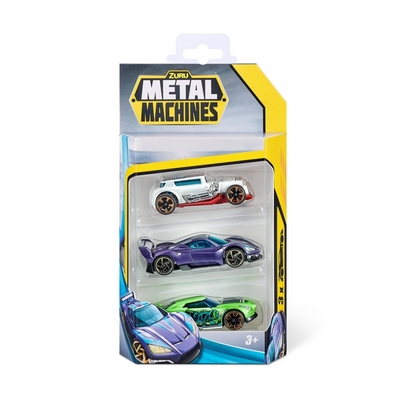 Product Zuru Metal Mac Vehicles 3-Pack Series 2 base image