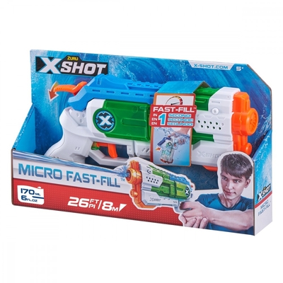 Product Παιδικό Όπλο Δράσης Zuru X-Shot Water Blaster Fast Fill Micro Blaster base image