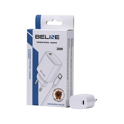 Product Φορτιστής Πρίζας Beline 20w Usb-C + Usb-C Cable White base image