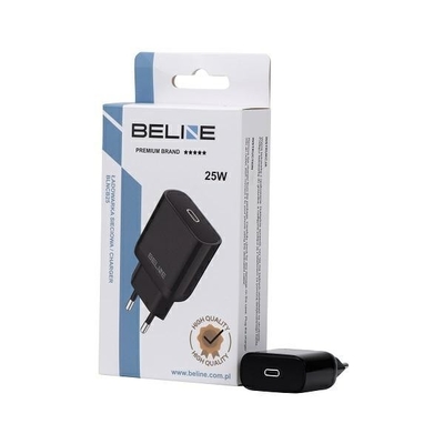 Product Φορτιστής Πρίζας Beline 25w Usb-C Pd 3.0 Without Cable Black base image