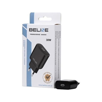 Product Φορτιστής Πρίζας Beline 30w Usb-C Pd 3.0 Without Cable, Black base image