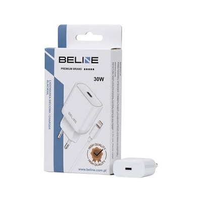 Product Φορτιστής Πρίζας Beline 30w Usb-C + Lightning Cable, White base image