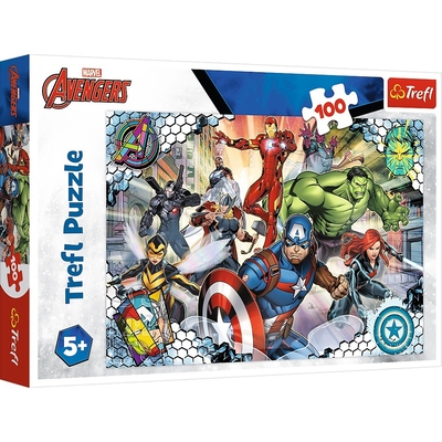 Product Παζλ 100 Κομμάτια Famous Avengers base image