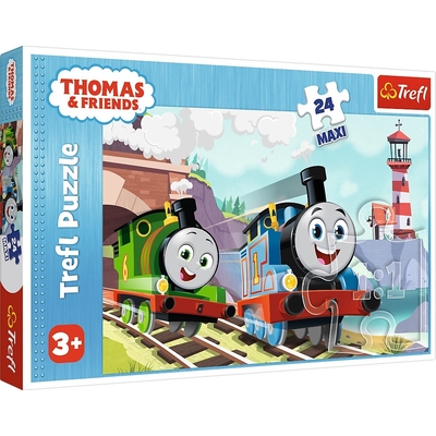Product Παζλ 24 Maxi Tom And Percy On The Tracks Thomas And Friends base image