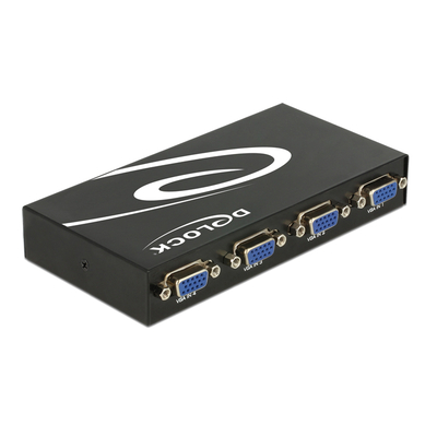 Product VGA switch Delock 4 inputs -> 1 output manual base image