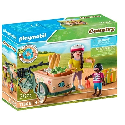 Product Φιγούρα Playmobil Country 71306 Farmers Cargo Bike base image