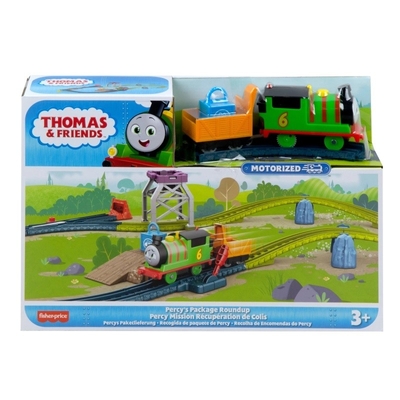 Product Τρενάκι Fisher Price Set With A Motorized Locomotive Thomas And Friends, Percy base image