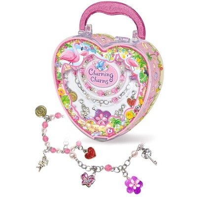 Product Παιδικές Χειροτεχνίες Pulio Creative set Pecoware Jewelry - Flamingo base image