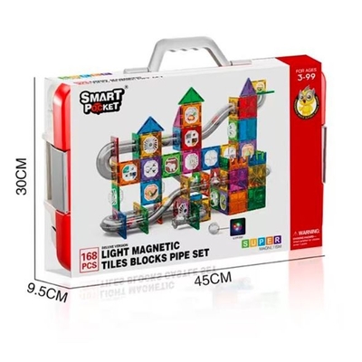 Product Παιχνίδι Κατασκευής Magnetic Blocks 169 Elements Askato  base image