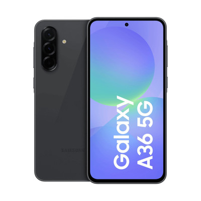 Product Smartphone Samsung A36 Sm-A366B 6+128Gb Ds 5G Awesome Black Ee base image