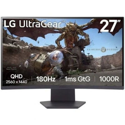 Product Monitor 27" Gaming LG 27GS60QC-B Quad HD 144 Hz 50 - 60 Hz 180 Hz base image