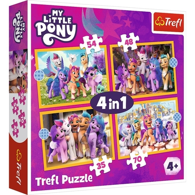 Product Παζλ 4in1 Meet The Ponies base image