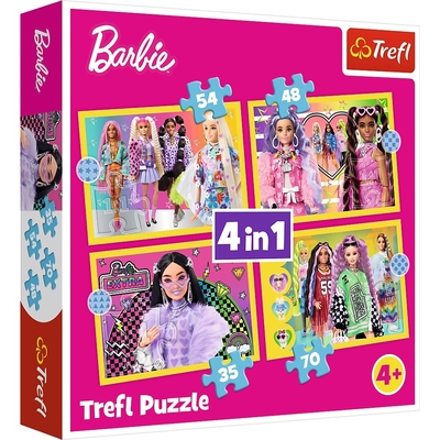 Product Παζλ Barbie&#39;S Fun World 4in1  base image
