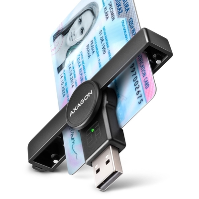 Product Card Reader Axagon Cre-Smpa Usb  base image