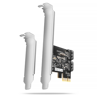 Product Κάρτα PCIe Pces-Sj2 2x Sata Int. Controller Jmb582 base image