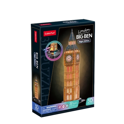 Product Παζλ 3d Led Big Ben (Night Edition) base image