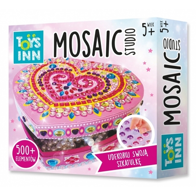 Product Παιδικές Χειροτεχνίες Stnux Creative set Box Mosaic Heart base image