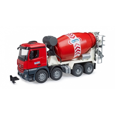 Product Bruder Mercedes Benz Arocs Red Concrete Mixer base image