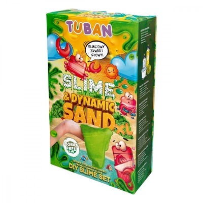 Product Παιδικές Χειροτεχνίες Tuban Slime set DIY and dynamic sand XL base image