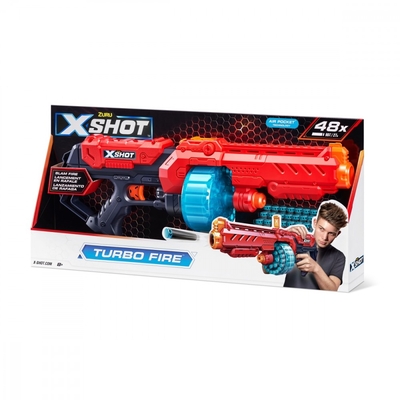 Product Παιδικό Όπλο Zuru Blaster Turbo Fire (48 darts) orange base image