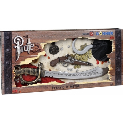 Product Παιδικό Όπλο Δράσης Pulio Pirate Set With Machete (Gonher) base image