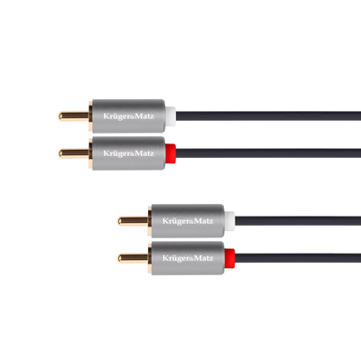 Product Καλώδιο RCA Kruger & Matz 2xRCA - 2xRCA 10m base image