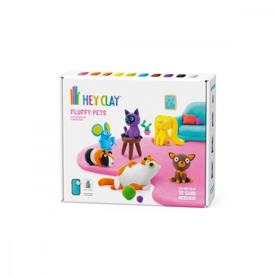 Product Παιχνίδι Κατασκευής Tm Toys Hey Clay Fluffy Cats base image