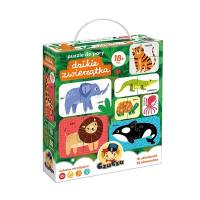 Product Παζλ Czuczu For A Pair - Wild Animals base image