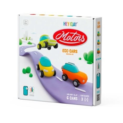 Product Παιχνίδι Κατασκευής Tm Toys Hey Clay Eco Cars Plastic Clay base image