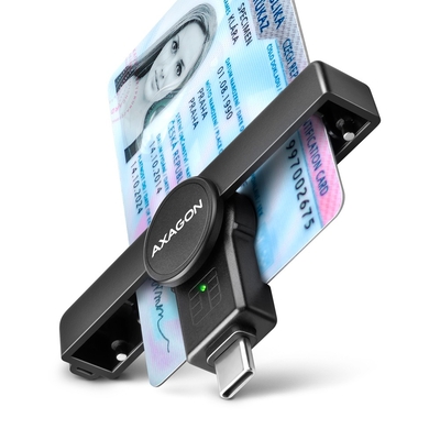 Product Card Reader Axagon Cre-Smpc Usb-C  base image