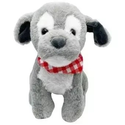 Product Λούτρινο Tulilo Mascot Dog Azorek Grey 26 Cm base image
