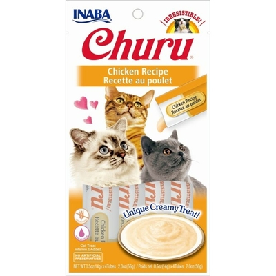 Product Snack for Cats Inaba Churu Κοτόπουλο 4 x 14 g base image