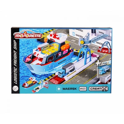Product Majorette Set Majorette Maersk + 1 Vehicle base image