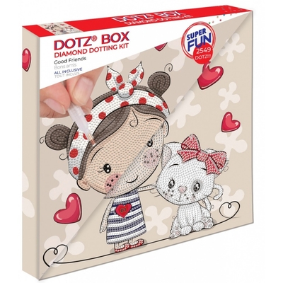 Product Παιδικές Χειροτεχνίες Dante Set Diamond Dotz - Good friends box base image