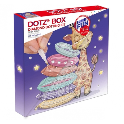 Product Παιδικές Χειροτεχνίες Dante Mosaic Diamond Dotz - Giraff Pillow box base image