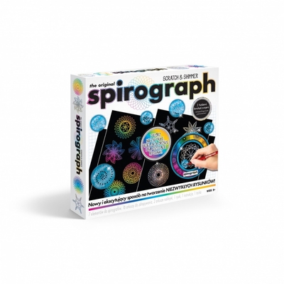 Product Παιχνίδι Κατασκευής Dante Spirograph - Scratch Off Kit base image