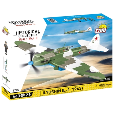 Product Παιχνίδι Κατασκευής Cobi Klocki Blocks Historical Collection Wwii Ilyushin Il-2 1943 643 Blocks base image
