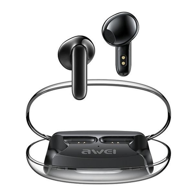 Product Bluetooth Headset Awei 5.3 T85 Enc Tws Black base image