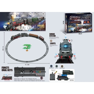 Product Τρενάκι Madej Set With 48 Pcs. Smoke, Light, Sound base image