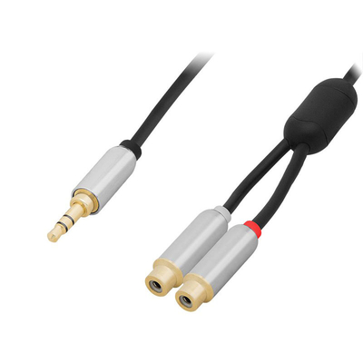Product Καλώδιο RCA Blow Stereo Jack 3.5mm to 2xRCA M/F 15cm base image
