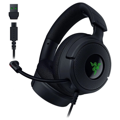 Product Headset Gaming Razer KRAKEN V4 X USB - RGB 7.1 - 40 mm Driver - PC/PS5/PS4 base image