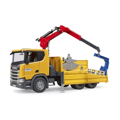 Product Όχημα Εργασίας Bruder Vehicle Scania Super 560r Truck With Crane And Pallets base image